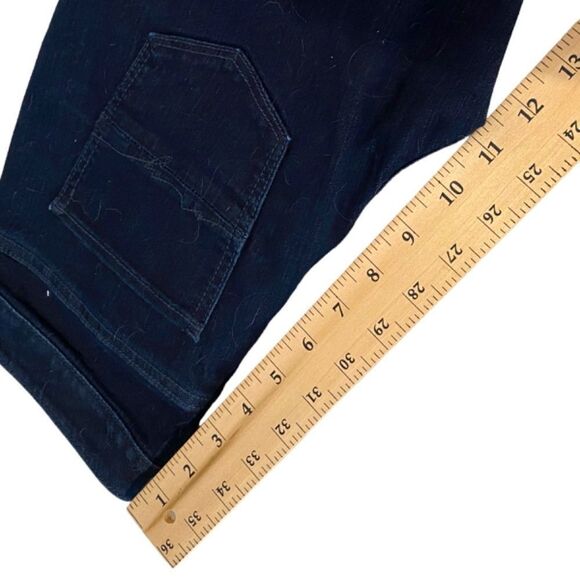 1417w Soho Jeans Curvy Crop Size 6 Dark Wash 5 Pocket New - Picture 5 of 9